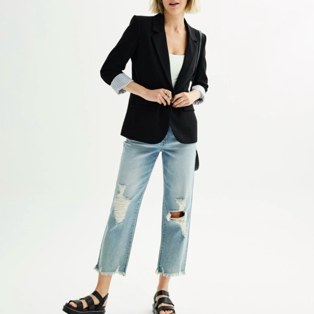 One Button Blazer